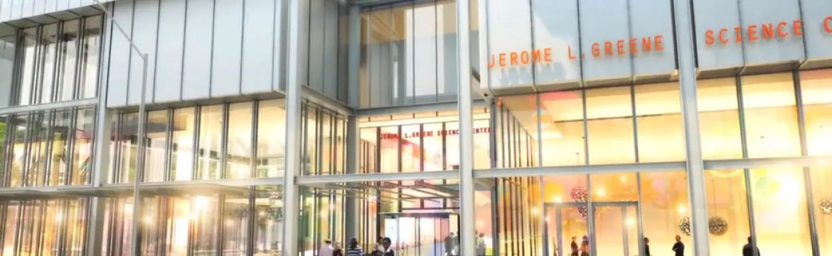 exterior of JLG science center