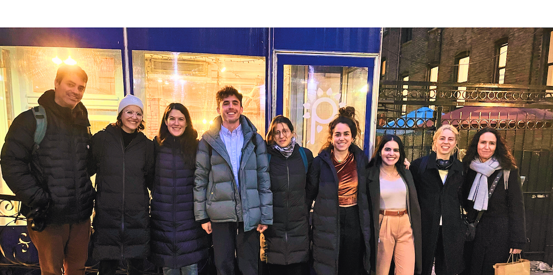 Yaniv's dissertation defense dinner